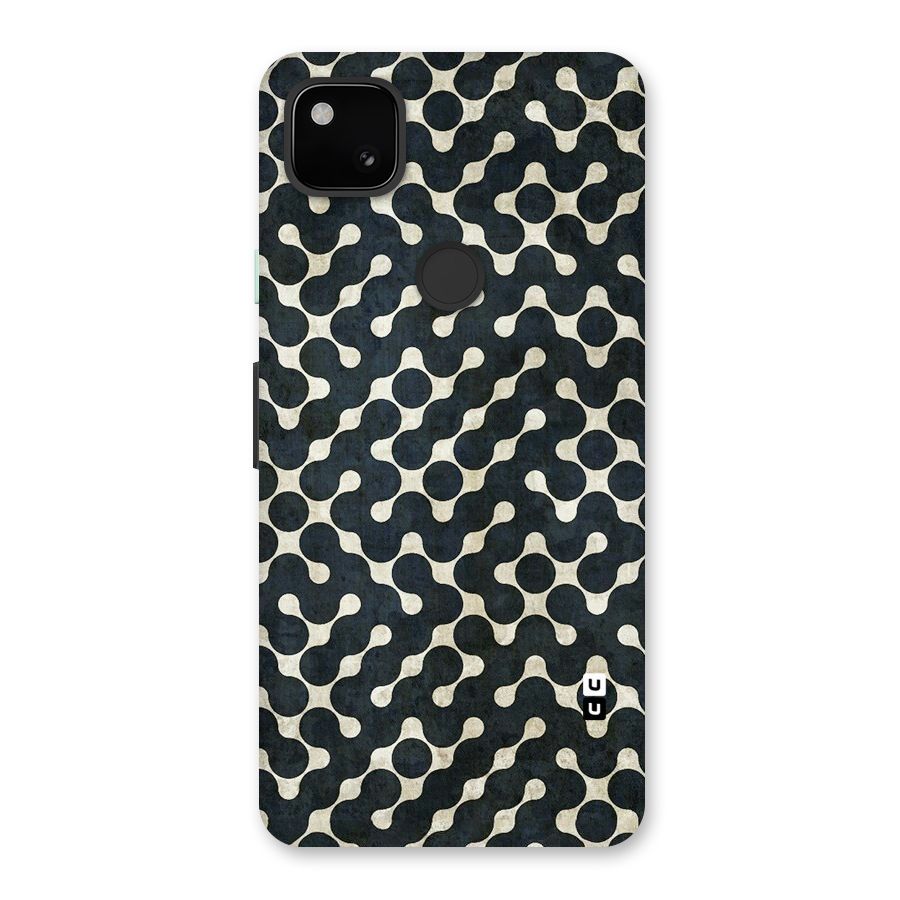Black Maze Design Back Case for Google Pixel 4a