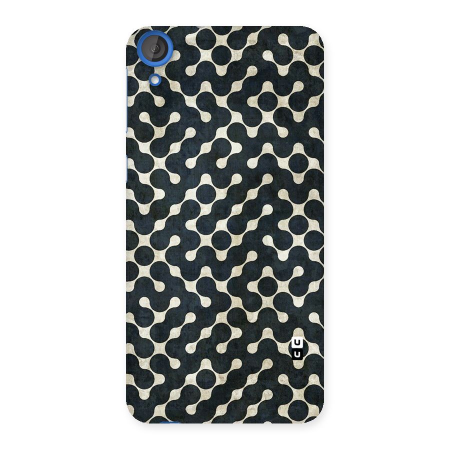 Black Maze Design Back Case for HTC Desire 820