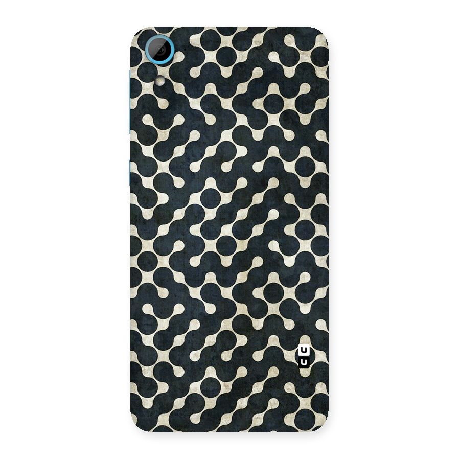 Black Maze Design Back Case for HTC Desire 826