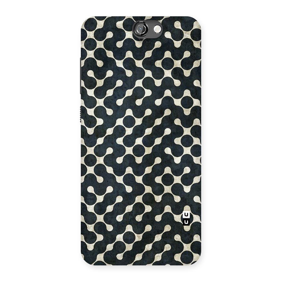 Black Maze Design Back Case for HTC One A9