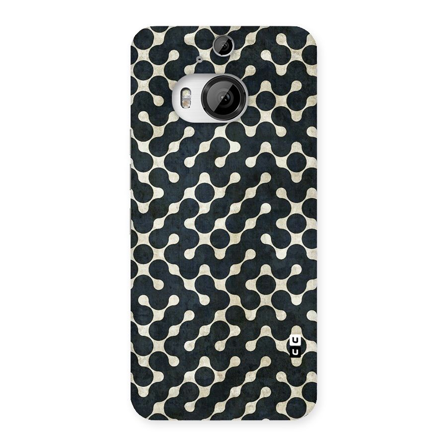 Black Maze Design Back Case for HTC One M9 Plus