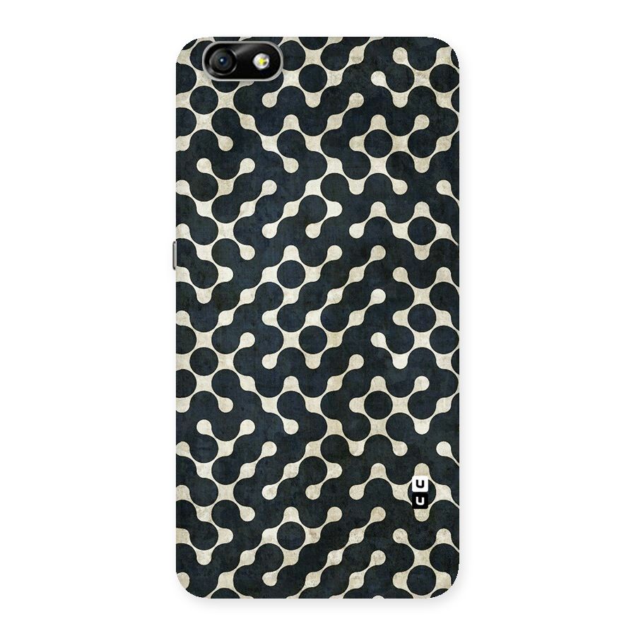 Black Maze Design Back Case for Honor 4X