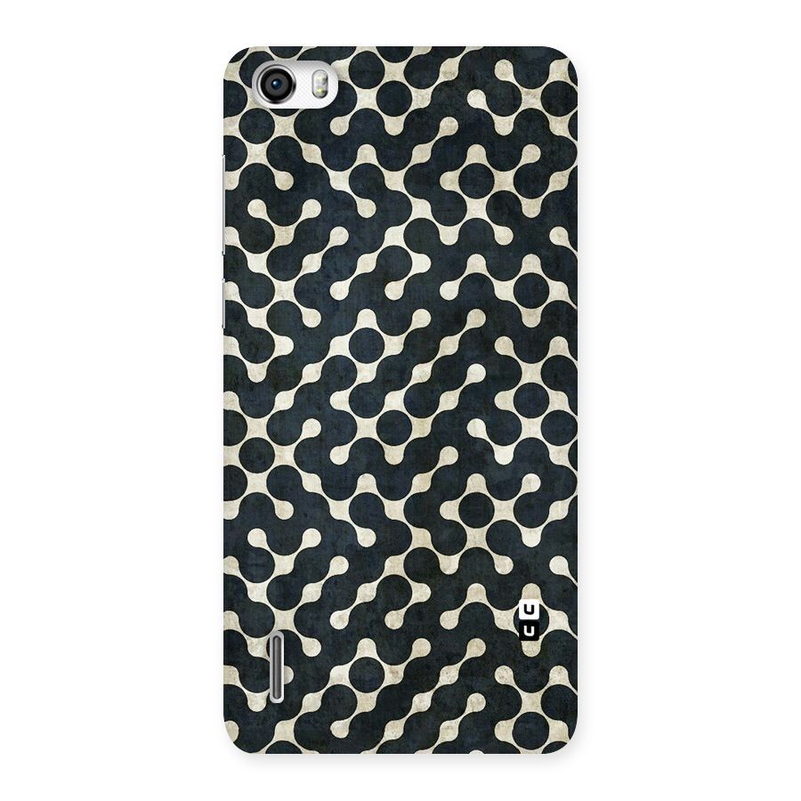 Black Maze Design Back Case for Honor 6