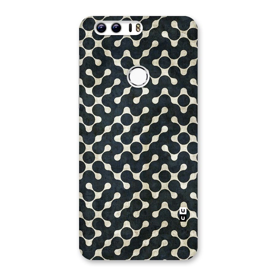 Black Maze Design Back Case for Honor 8
