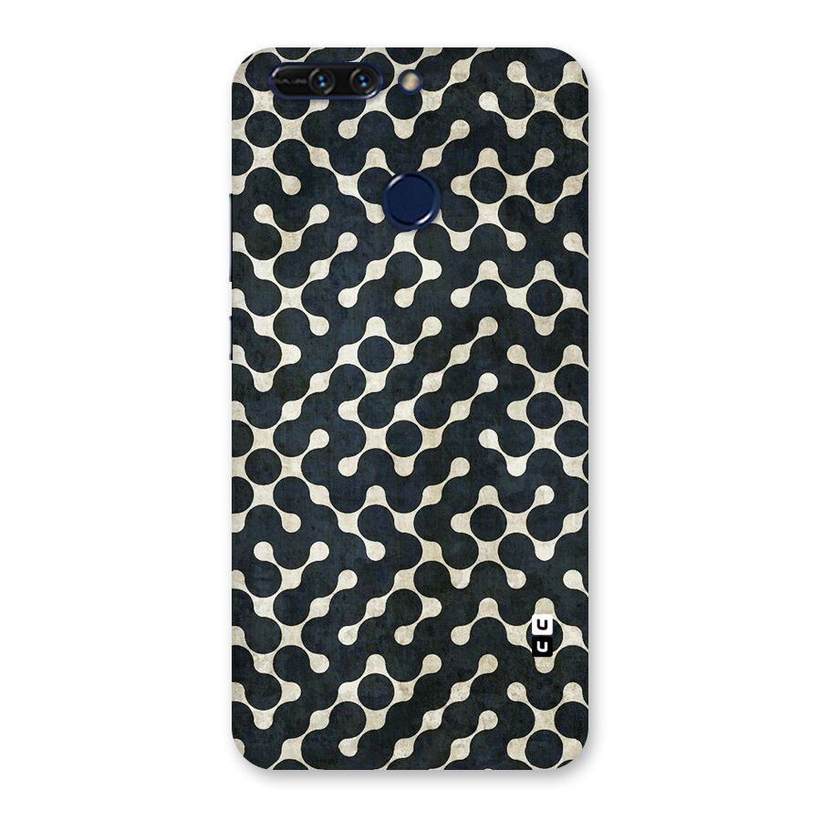 Black Maze Design Back Case for Honor 8 Pro
