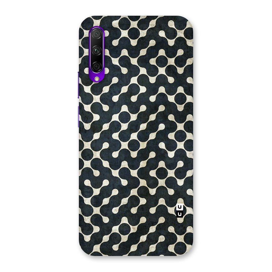 Black Maze Design Back Case for Honor 9X Pro