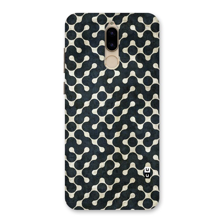 Black Maze Design Back Case for Honor 9i