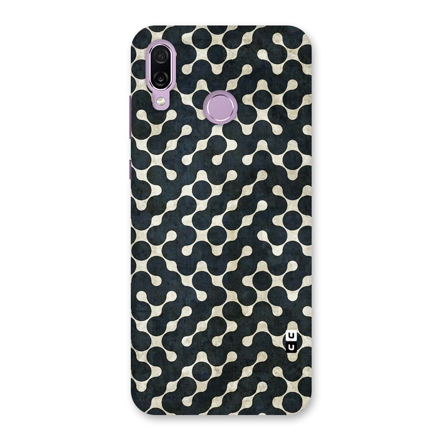 Black Maze Design Back Case for Honor Play