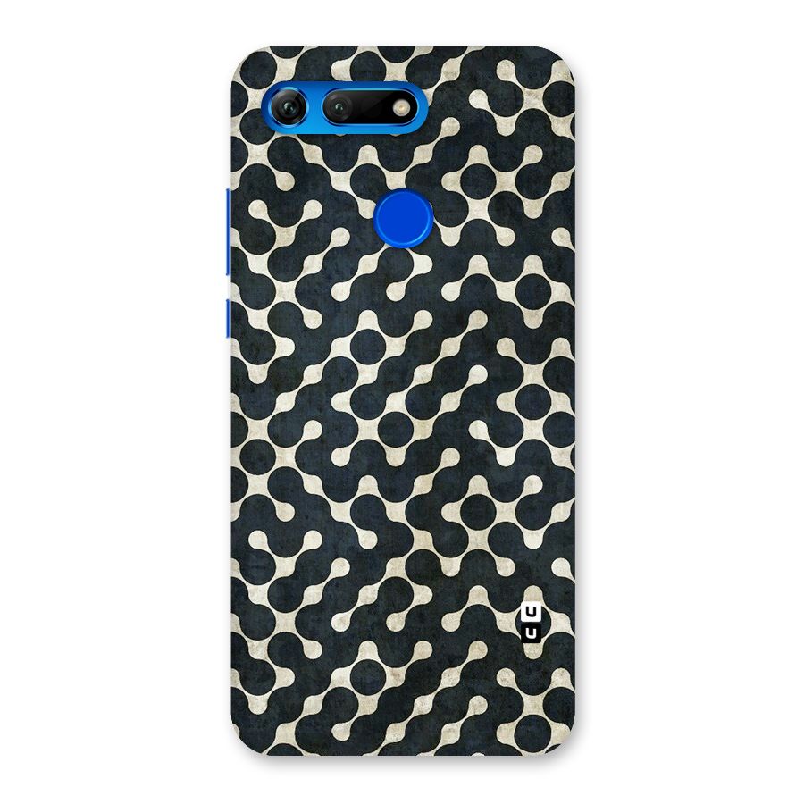 Black Maze Design Back Case for Honor View 20