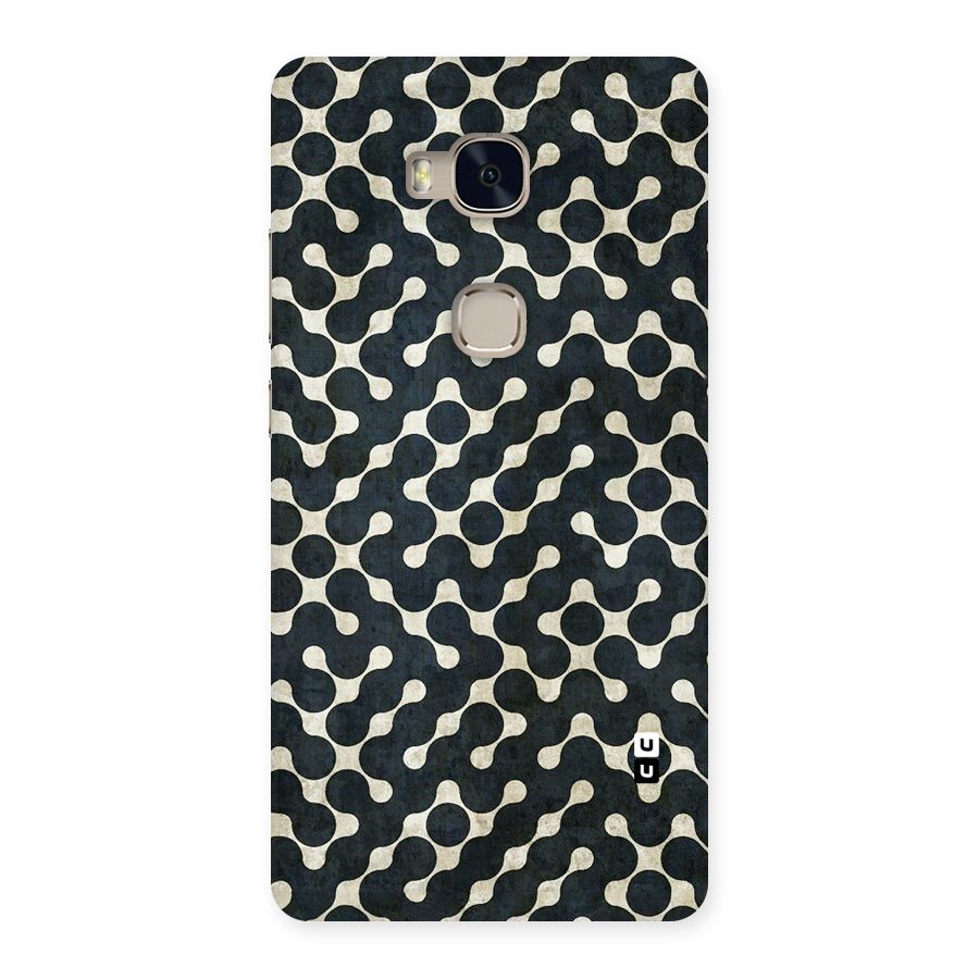 Black Maze Design Back Case for Huawei Honor 5X