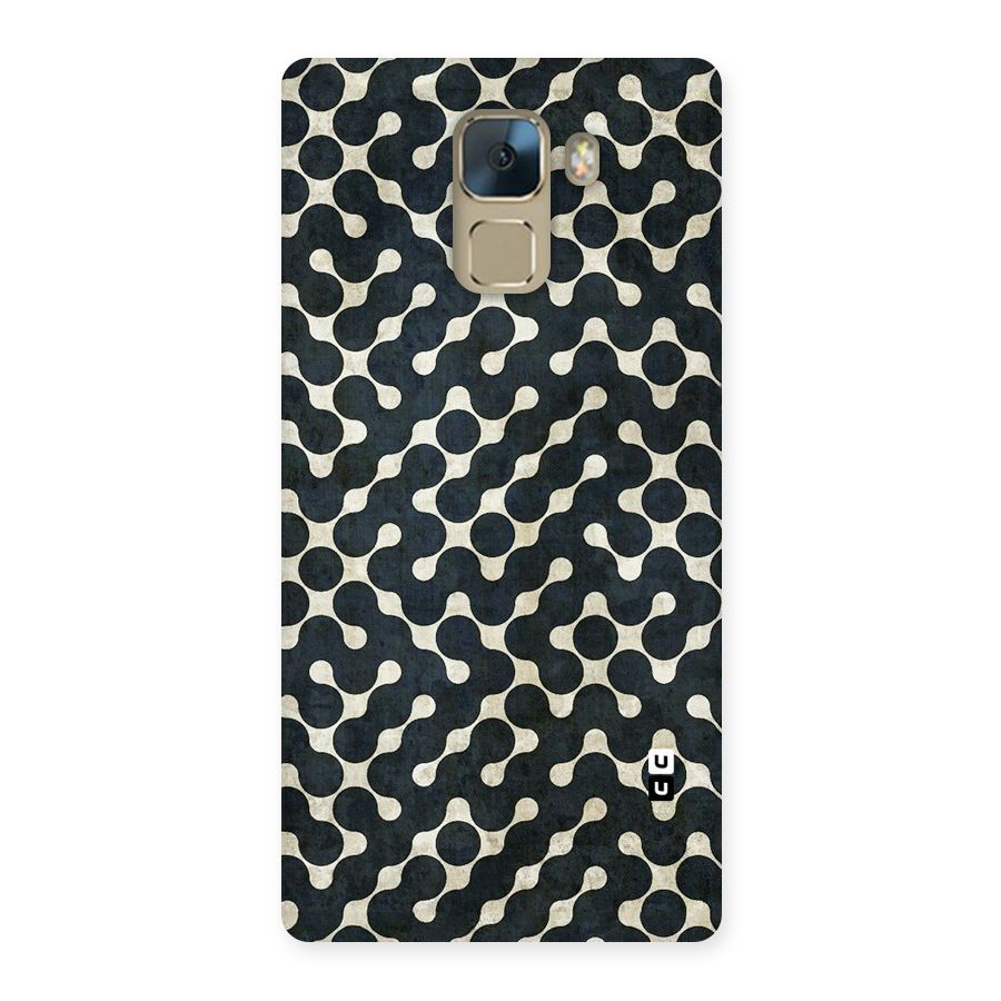 Black Maze Design Back Case for Huawei Honor 7
