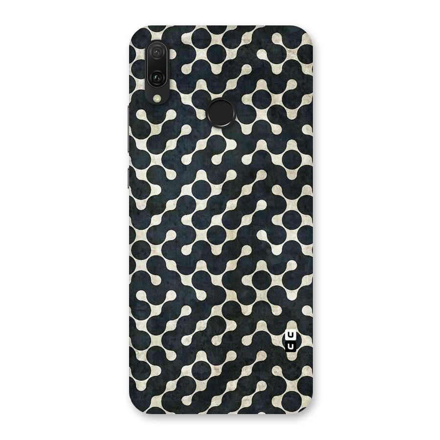 Black Maze Design Back Case for Huawei Y9 (2019)
