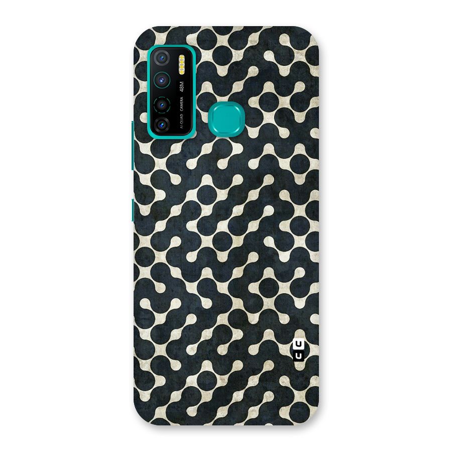 Black Maze Design Back Case for Infinix Hot 9 Pro