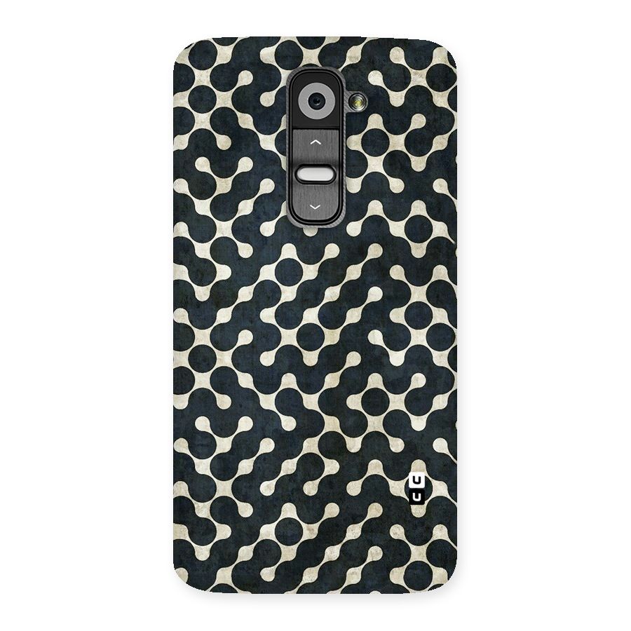 Black Maze Design Back Case for LG G2