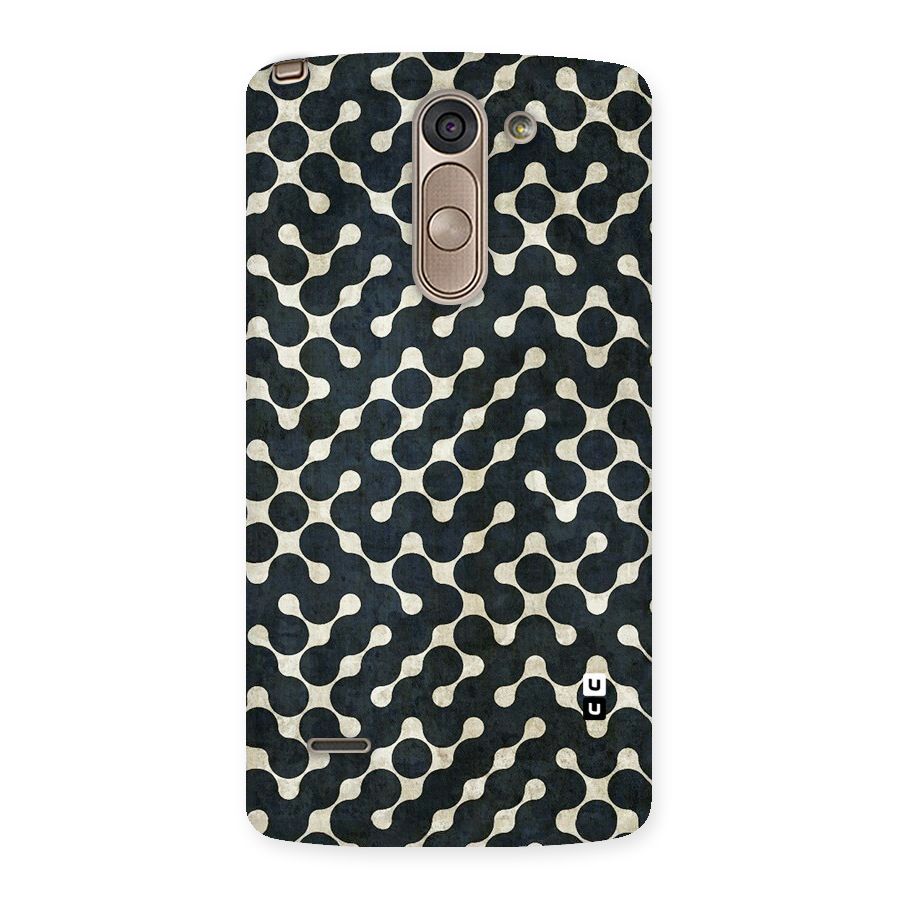 Black Maze Design Back Case for LG G3 Stylus