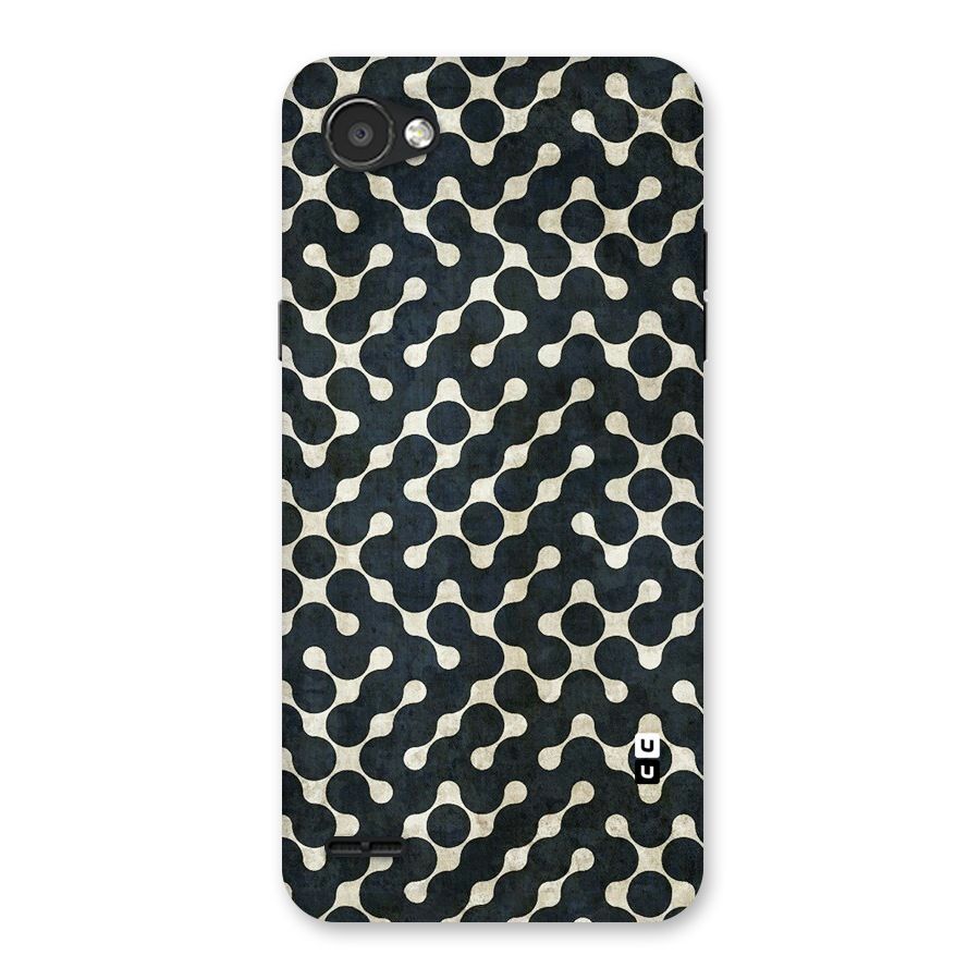 Black Maze Design Back Case for LG Q6