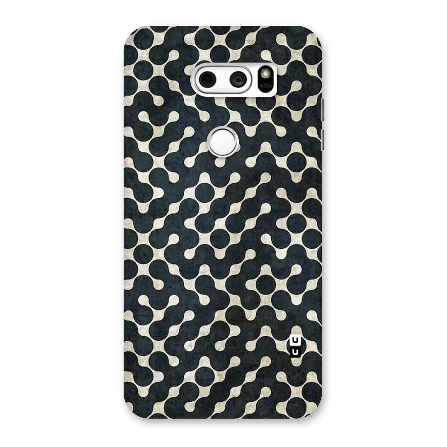 Black Maze Design Back Case for LG V30