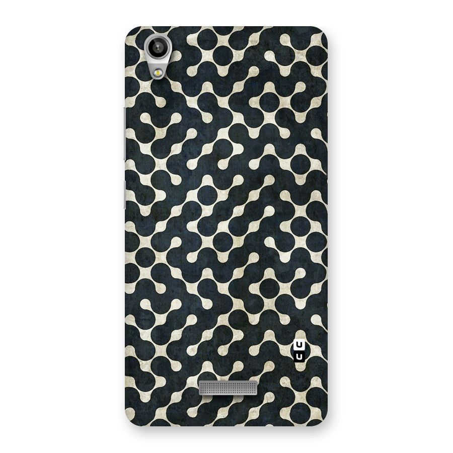 Black Maze Design Back Case for Lava-Pixel-V1