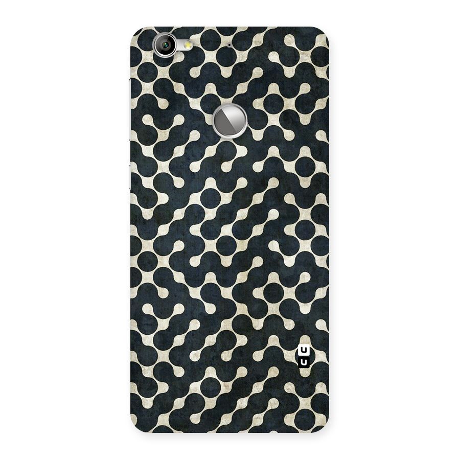 Black Maze Design Back Case for LeTV Le 1s