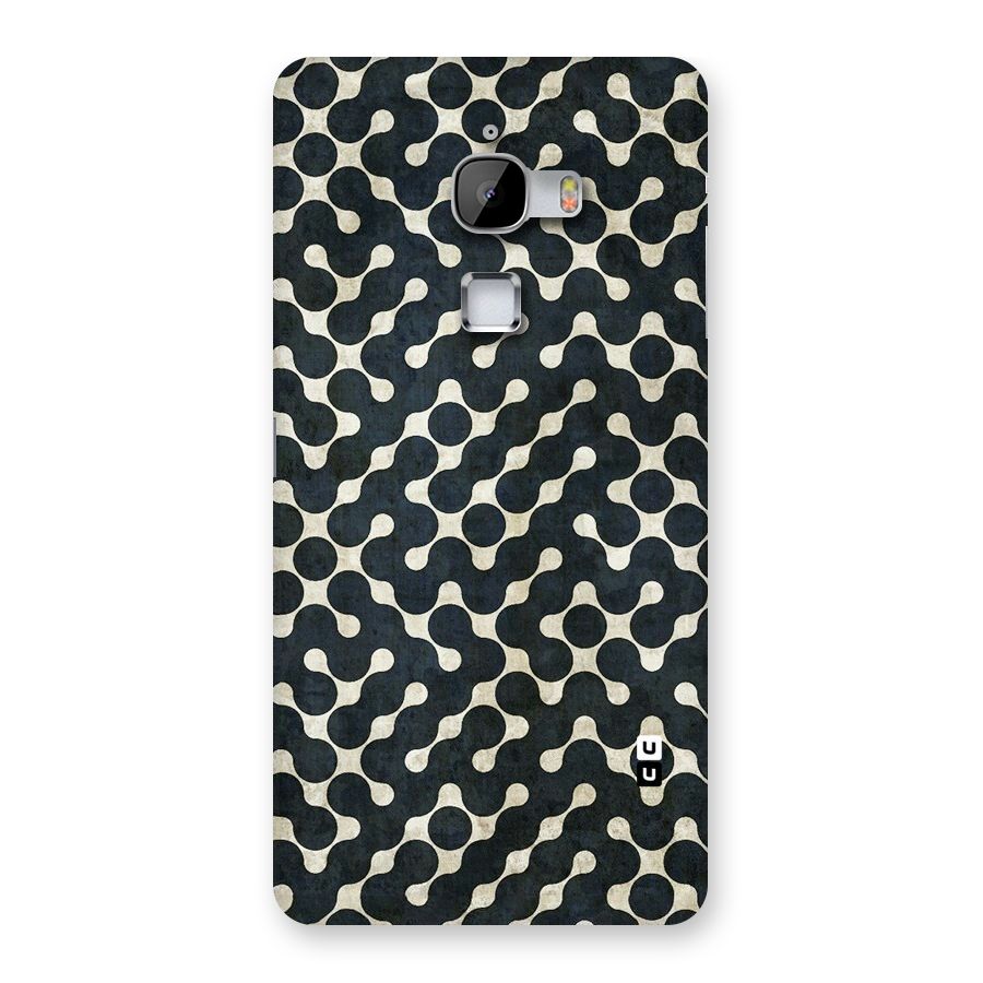 Black Maze Design Back Case for LeTv Le Max