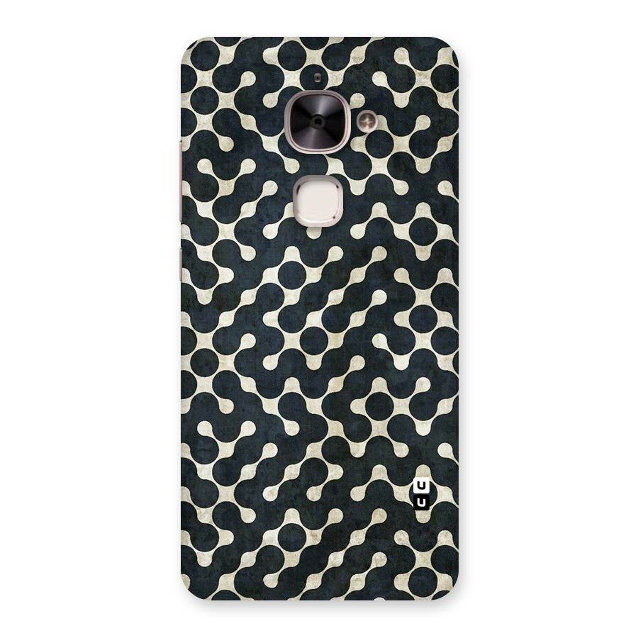 Black Maze Design Back Case for Le 2