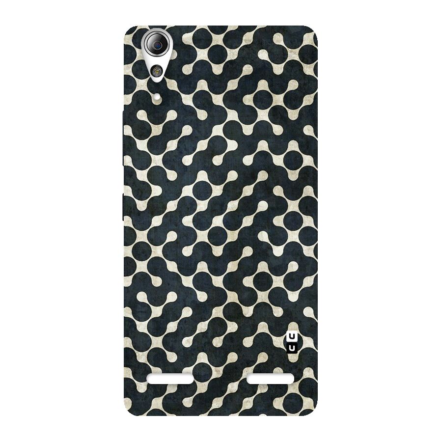 Black Maze Design Back Case for Lenovo A6000 Plus