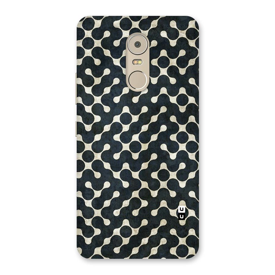Black Maze Design Back Case for Lenovo K6 Note