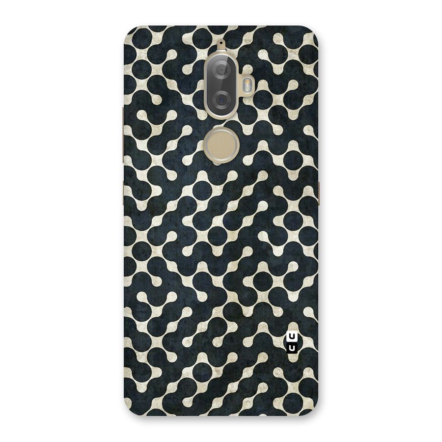 Black Maze Design Back Case for Lenovo K8 Plus