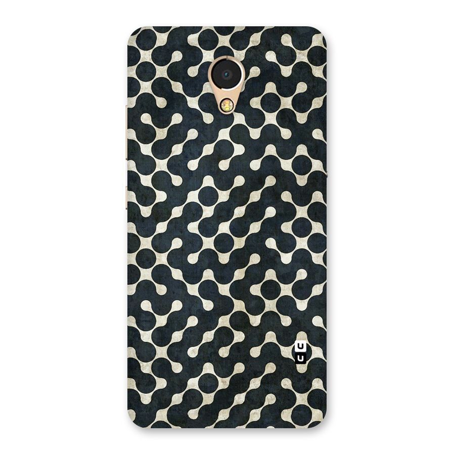 Black Maze Design Back Case for Lenovo P2