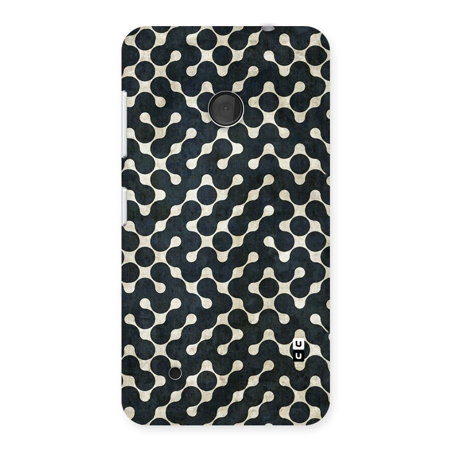 Black Maze Design Back Case for Lumia 530