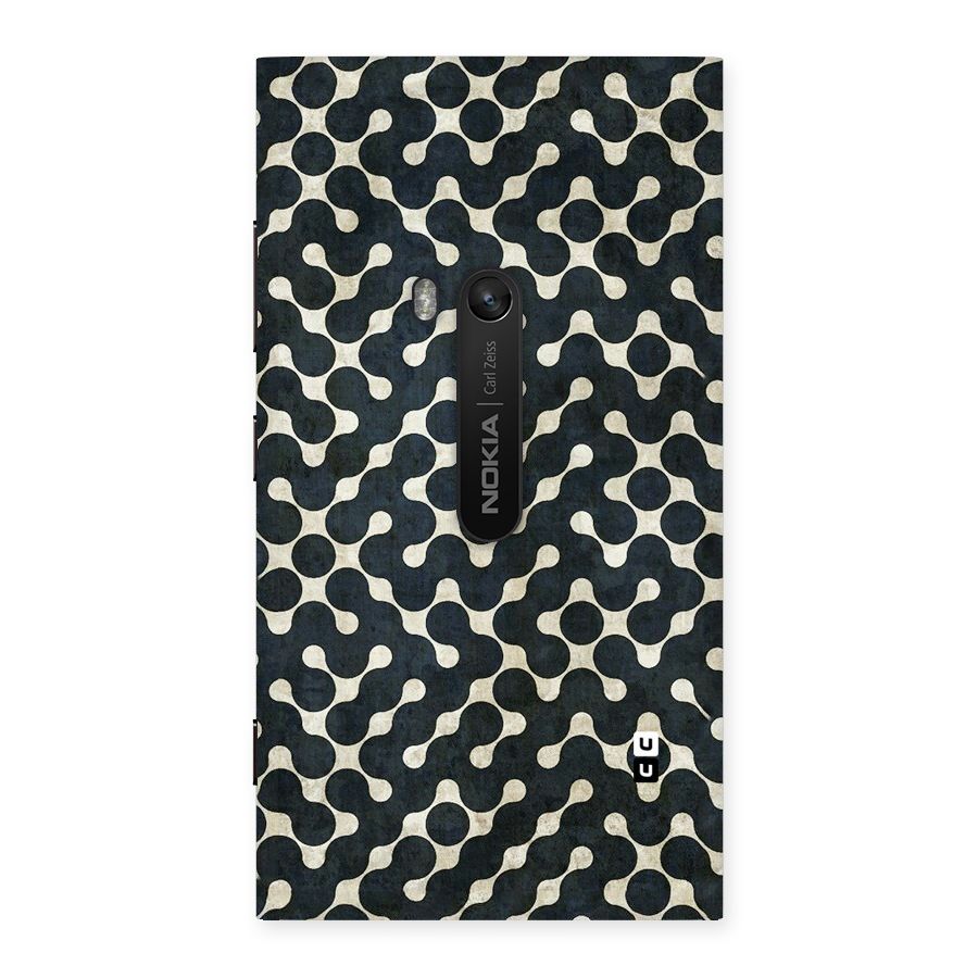 Black Maze Design Back Case for Lumia 920