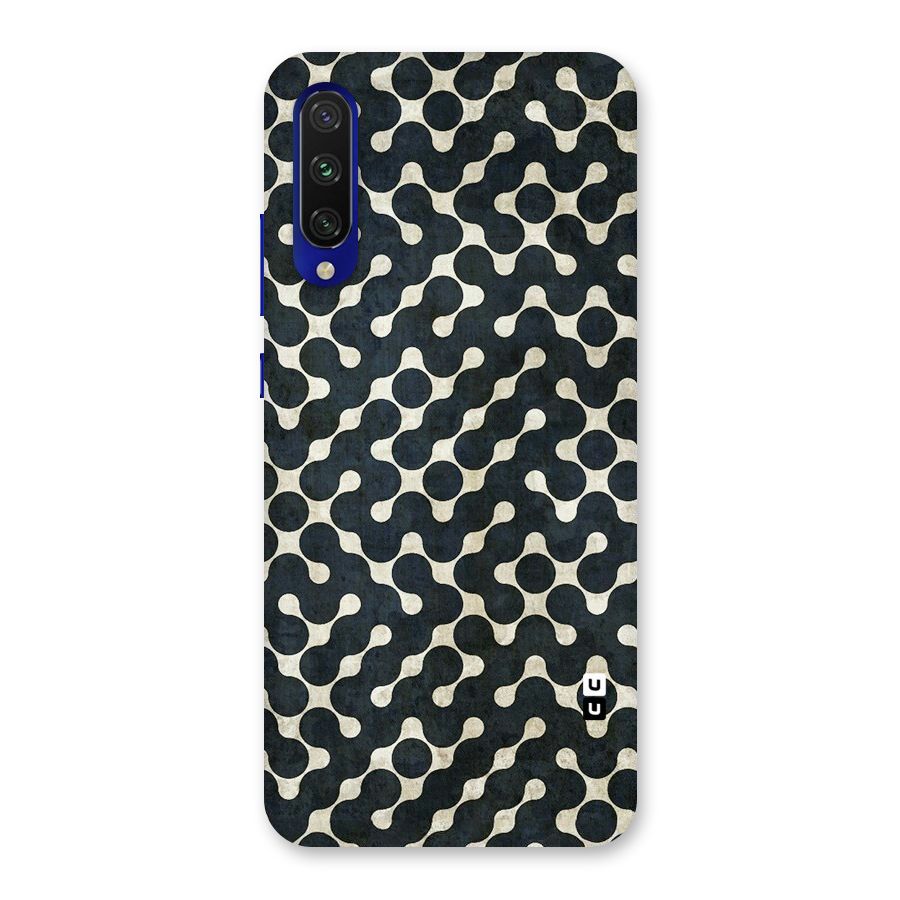 Black Maze Design Back Case for Mi A3