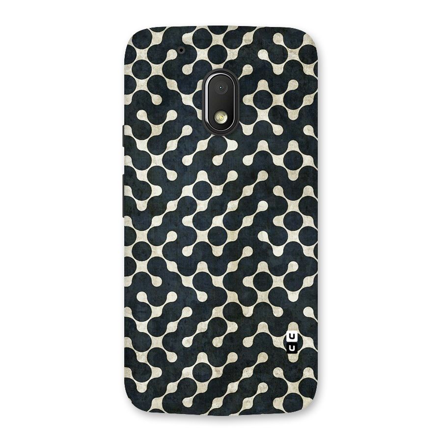 Black Maze Design Back Case for Moto G4 Play