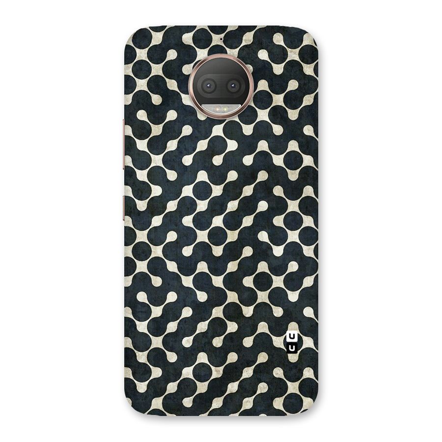 Black Maze Design Back Case for Moto G5s Plus