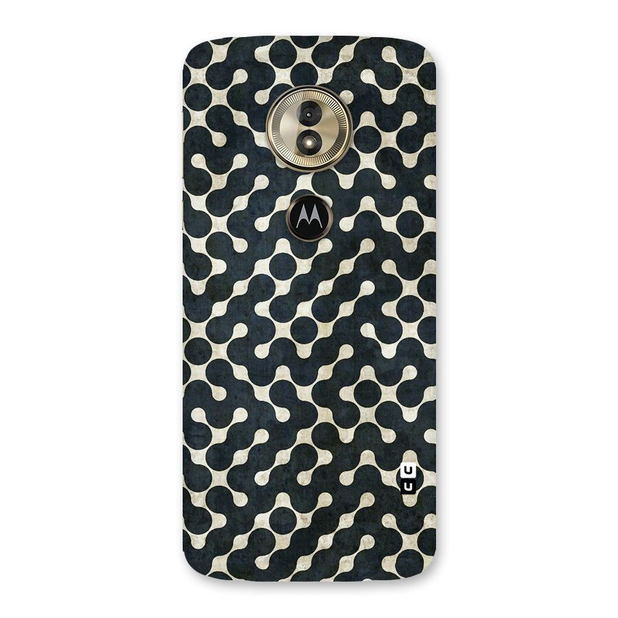 Black Maze Design Back Case for Moto G6 Play