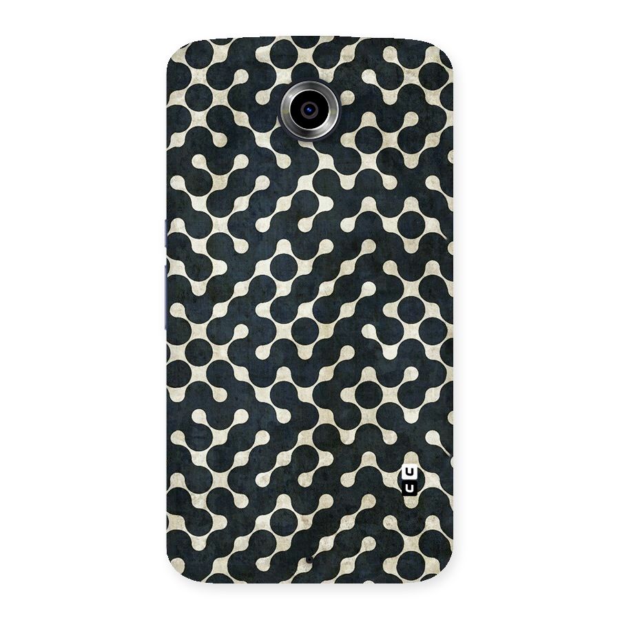 Black Maze Design Back Case for Nexsus 6