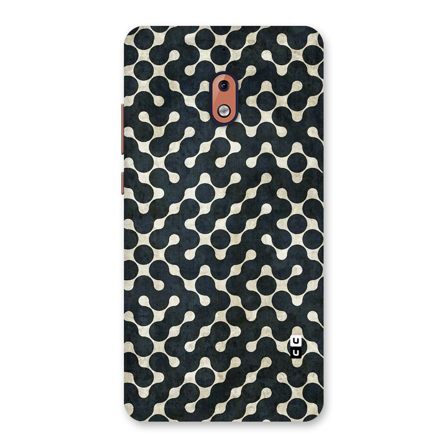 Black Maze Design Back Case for Nokia 2.1