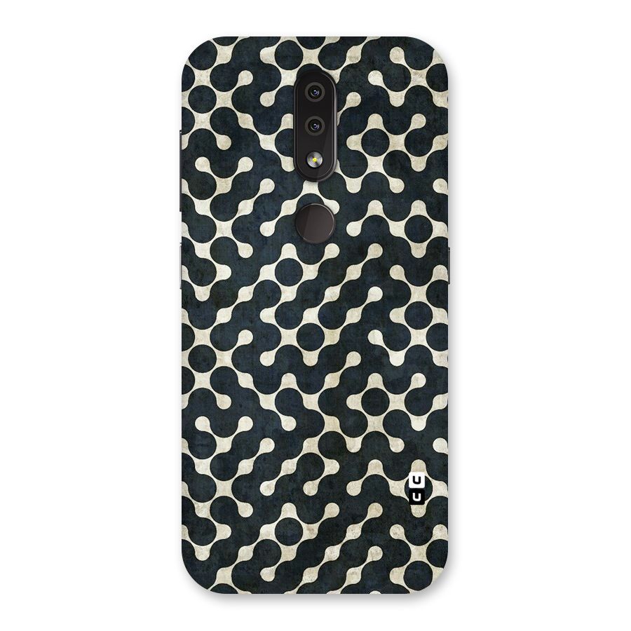 Black Maze Design Back Case for Nokia 4.2