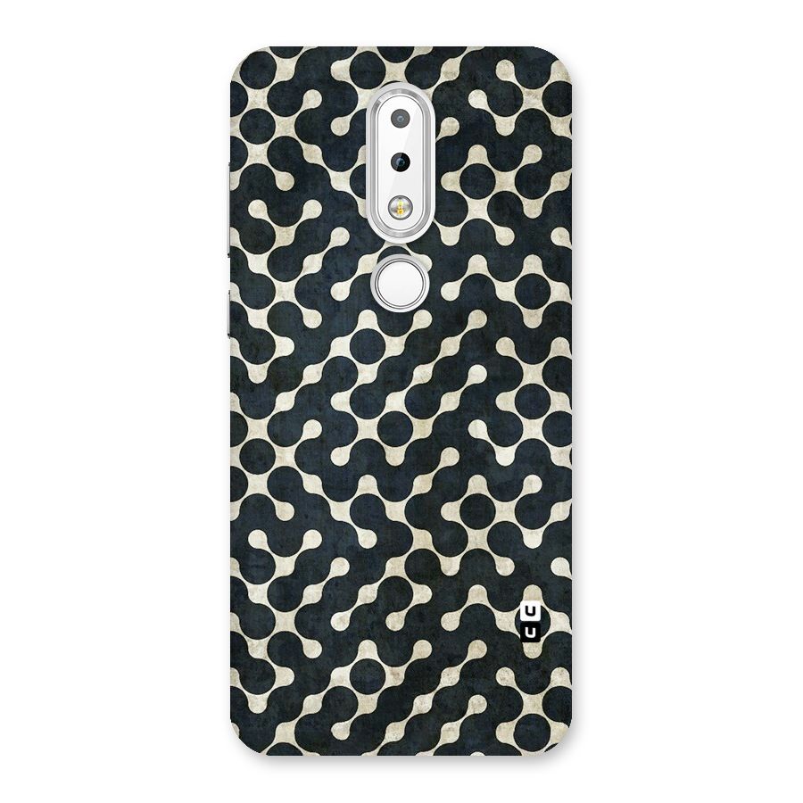 Black Maze Design Back Case for Nokia 6.1 Plus