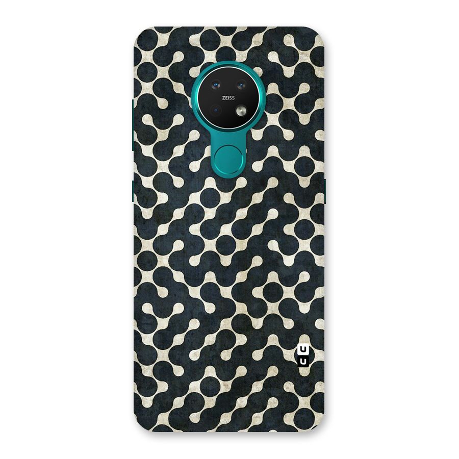 Black Maze Design Back Case for Nokia 7.2