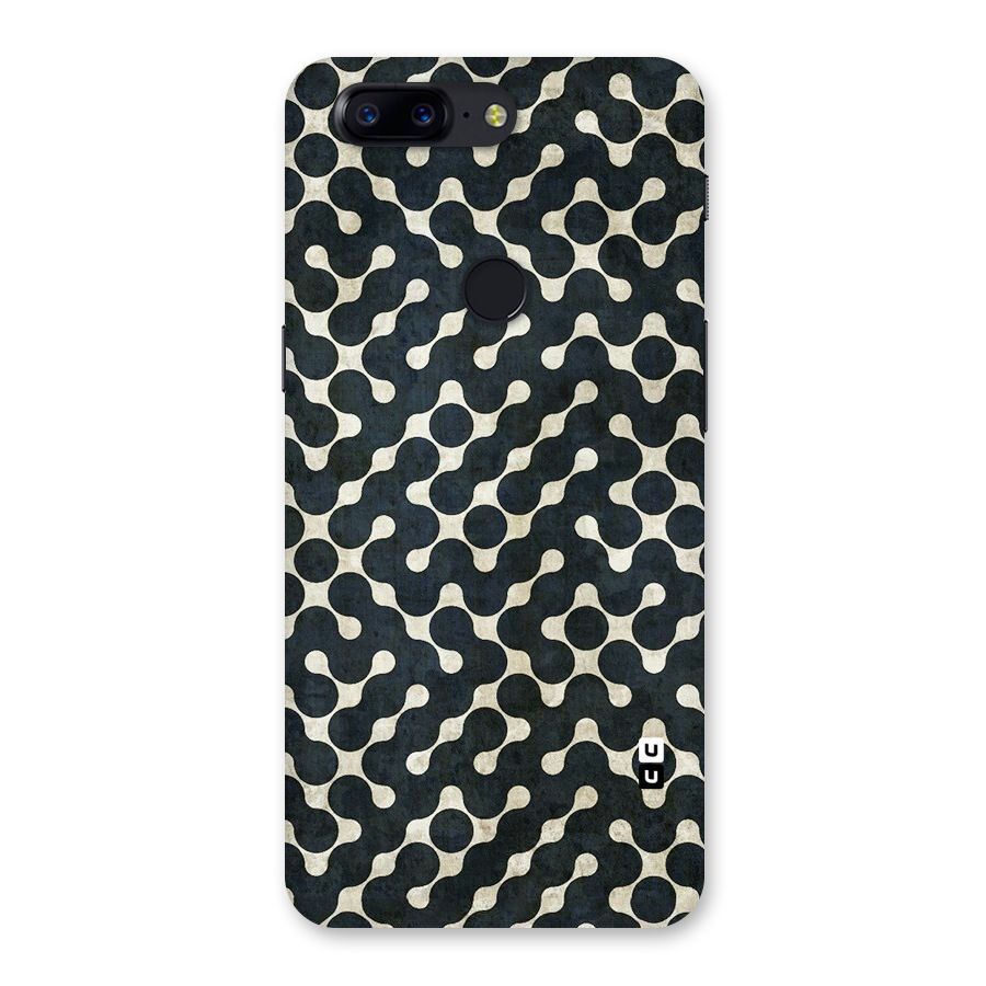 Black Maze Design Back Case for OnePlus 5T