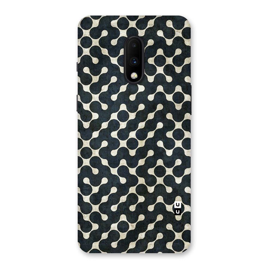 Black Maze Design Back Case for OnePlus 7