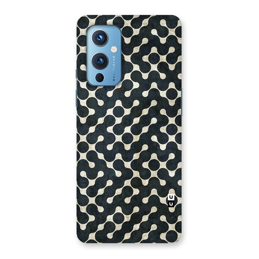 Black Maze Design Back Case for OnePlus 9