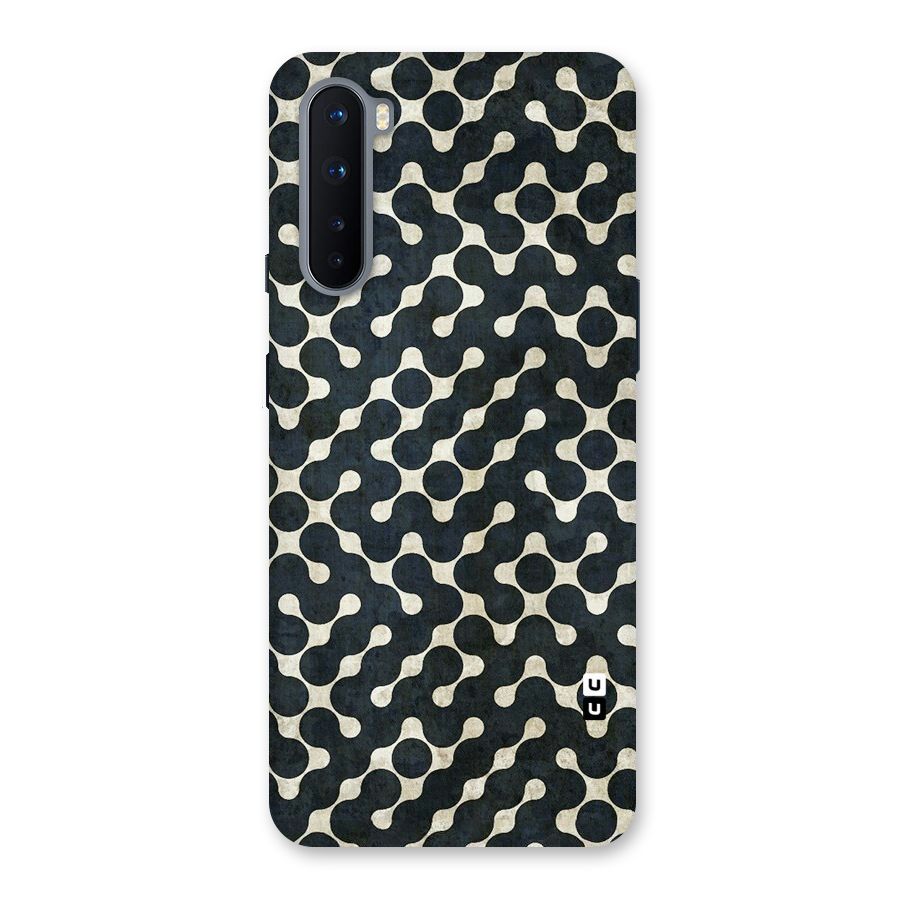 Black Maze Design Back Case for OnePlus Nord