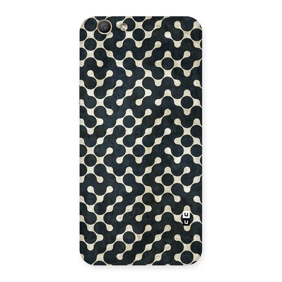 Black Maze Design Back Case for Oppo A59