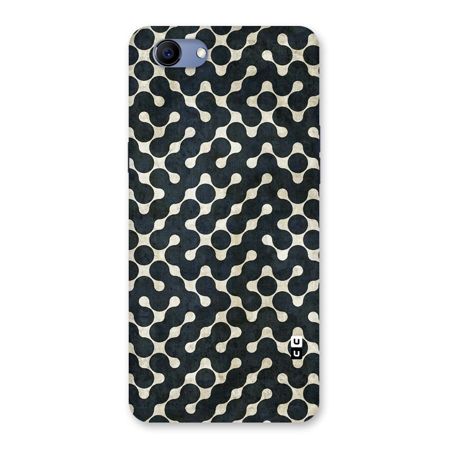 Black Maze Design Back Case for Oppo Realme 1