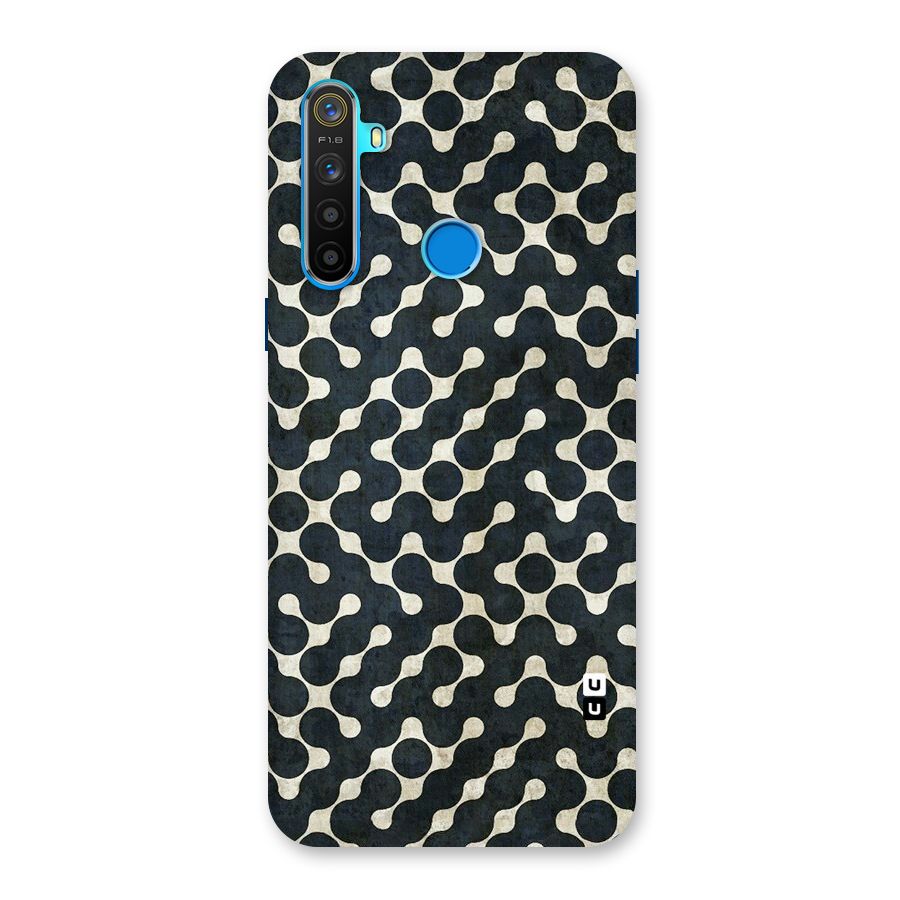 Black Maze Design Back Case for Realme 5s