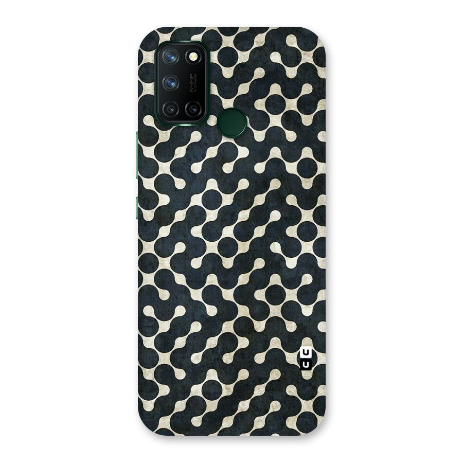 Black Maze Design Back Case for Realme 7i