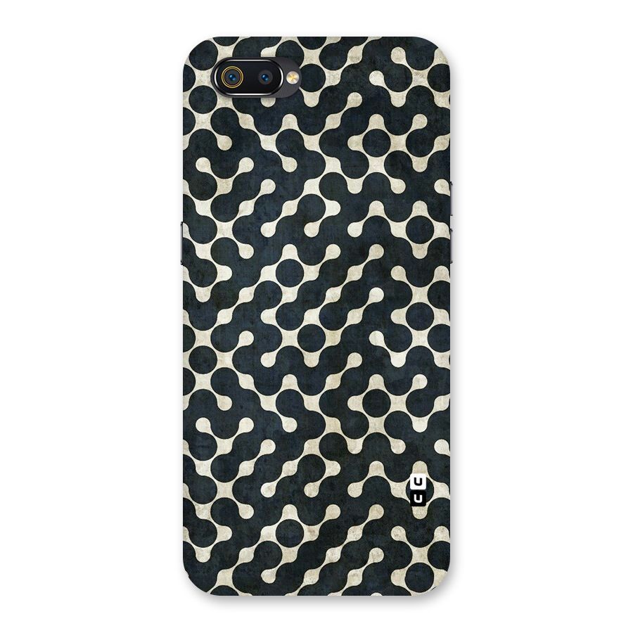 Black Maze Design Back Case for Realme C2
