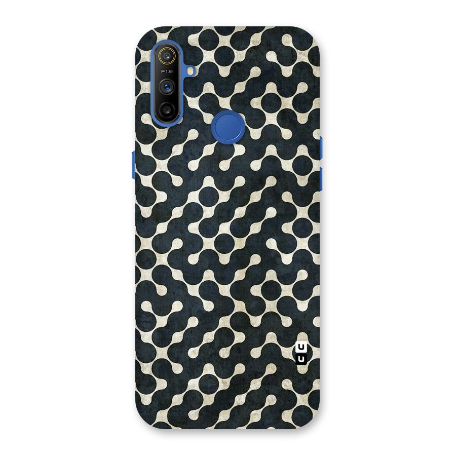 Black Maze Design Back Case for Realme Narzo 10A